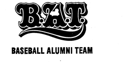 B.A.T. BASEBALL ALUMNI TEAM trademark