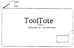 TOOLTOTE trademark