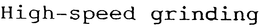 HIGH-SPEED GRINDING trademark