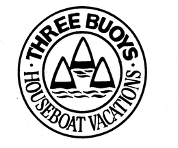 THREE BUOYS HOUSEBOAT VACATIONS trademark