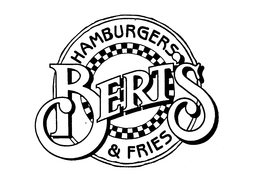 BERT'S HAMBURGERS & FRIES trademark