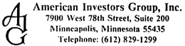 AIG AMERICAN INVESTORS GROUP, INC. trademark
