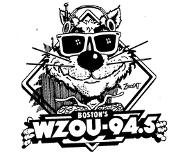 ZOOCAT BOSTON'S WZOU-94.5 trademark