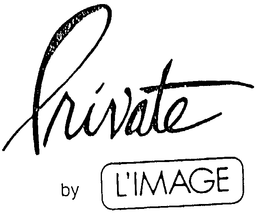 PRIVATE BY L'IMAGE trademark