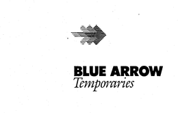 BLUE ARROW TEMPORARIES trademark