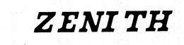 ZENITH trademark