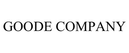 GOODE COMPANY trademark