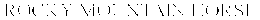 ROCKY MOUNTAIN HORSE trademark