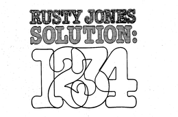 RUSTY JONES SOLUTION: 1234 trademark