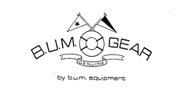 B.U.M. GEAR GENUINE BY B.U.M. EQUIPMENT trademark
