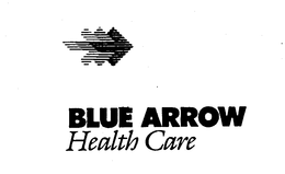 BLUE ARROW HEALTH CARE trademark