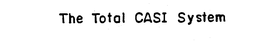 THE TOTAL CASI SYSTEM trademark