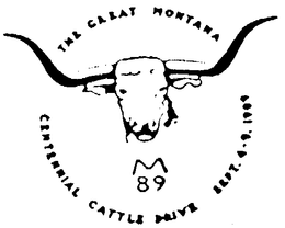 THE GREAT MONTANA CENTENNIAL DRIVE SEPT. 4-9 1989 trademark