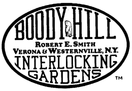 BOODY HILL ROBERT E. SMITH INTERLOCKING GARDENS trademark