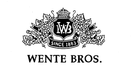 WEB SINCE 1883 WENTE BROS. trademark