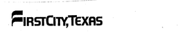 FIRSTCITY, TEXAS trademark