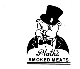PLATH'S SMOKED MEATS trademark