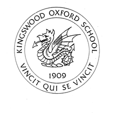 KINGSWOOD OXFORD SCHOOL 1909 VINCIT QUI SE VINCIT trademark