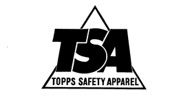 TSA TOPPS SAFETY APPAREL trademark