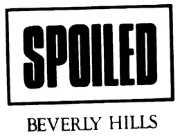 SPOILED BEVERLY HILLS trademark
