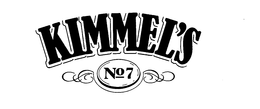 KIMMEL'S NO7 trademark