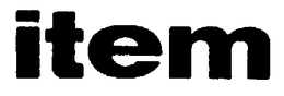 ITEM trademark