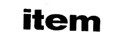 ITEM trademark