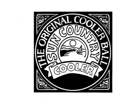 THE ORIGINAL COOLER BALL SUN COUNTRY COOLER trademark