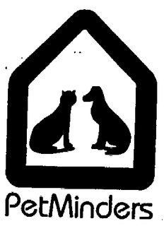 PETMINDERS ... "BECAUSE HOME IS WHERE THEY BELONG" trademark