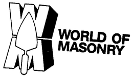 WORLD OF MASONRY WM trademark