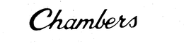 CHAMBERS trademark