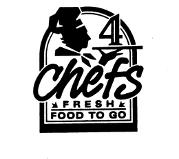 4 CHEFS FRESH FOOD TO GO trademark