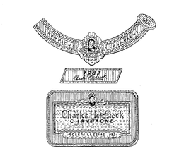 CHAMPAGNE ROSE CH 1982 CHARLES HEIDSIECK CHAMPAGNE ROSE MILLESIME 1982 trademark