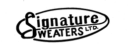 SIGNATURE SWEATERS trademark