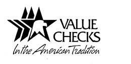 VALUE CHECKS IN THE AMERICAN TRADITION trademark