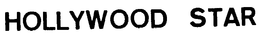 HOLLYWOOD STAR trademark