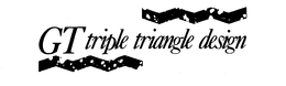 GT TRIPLE TRIANGLE DESIGN trademark