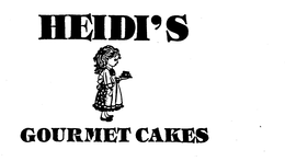 HEIDI'S GOURMET CAKES trademark