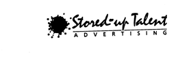 STORED-UP TALENT ADVERTISING trademark