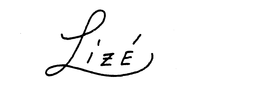 LIZE trademark