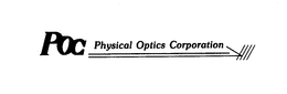 POC PHYSICAL OPTICS CORPORATION trademark