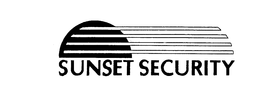 SUNSET SECURITY trademark