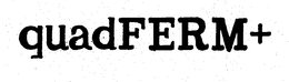 QUADFERM+ trademark