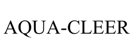 AQUA-CLEER trademark