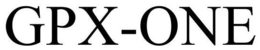 GPX ONE trademark
