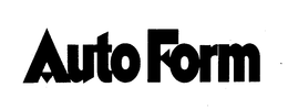 AUTO FORM trademark