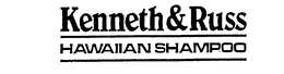 KENNETH & RUSS HAWAIIAN SHAMPOO trademark
