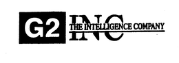 G2 THE INTELLIGENCE COMPANY INC trademark