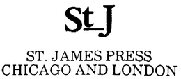 ST J ST. JAMES PRESS CHICAGO AND LONDON trademark