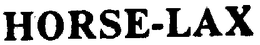 HORSE-LAX trademark